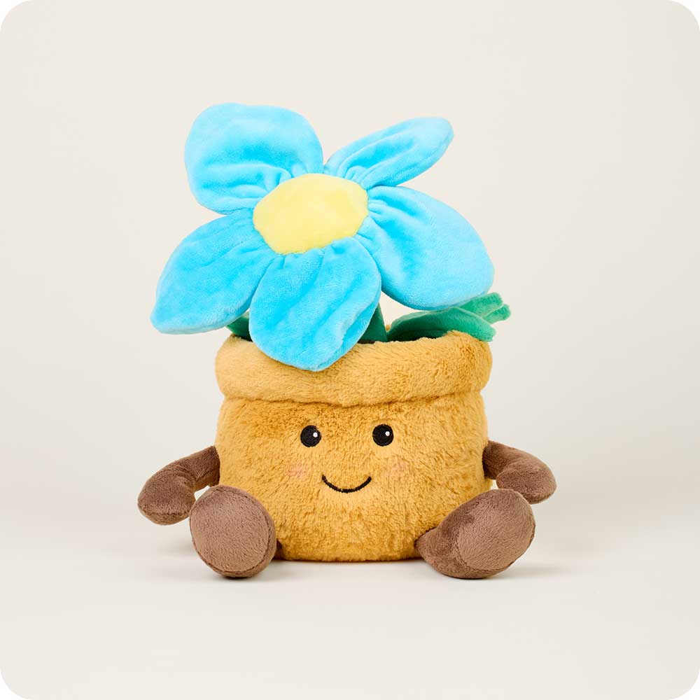 Blue Flower Pot Warmies
